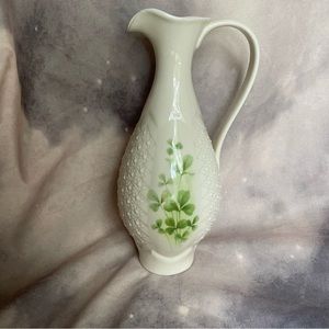 Donegal Irish Parian China - Shamrock - Pitcher / Vase